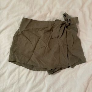 Superdown Wrap Tie Skort